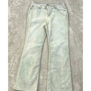 American Exchange Light Blue Corduroy Wide Leg Jeans Womens 16 Baggy Grunge